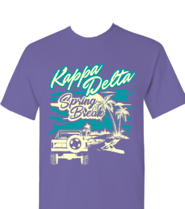 Bronco Spring Break design idea